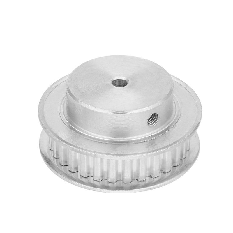 uxcell Aluminum 30 Teeth 5mm Bore 5.08mm Timing Belt Pulley for 10mm Belt