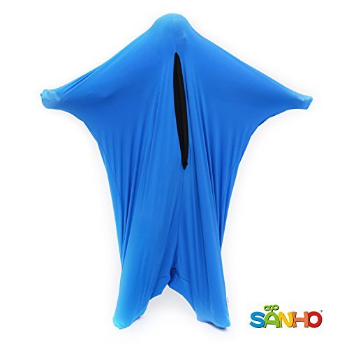 SANHO Dynamic Movement Sensory Sock,X-Large,Good for Height:62"-73" Blue X-Large