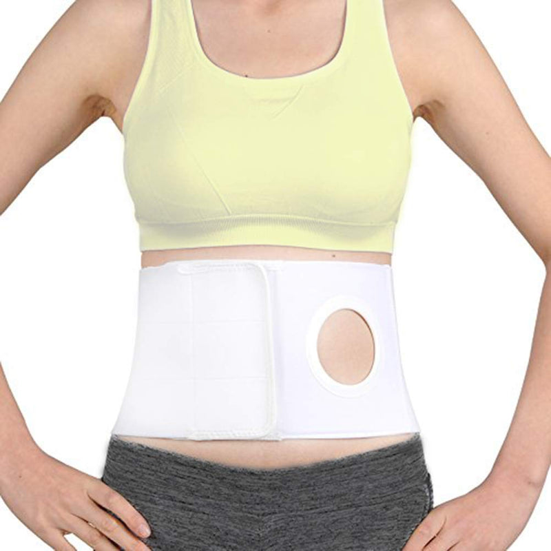Men Or Women Medical Ostomy Belt Ostomy Hernia Support Belt Abdominal Stoma Binder Brace Abdomen Band Stoma Support (Hole 3.14") for Colostomy Patients to Prevent Parastomal Hernia Stoma Opening (XL) X-Large (Pack of 1)