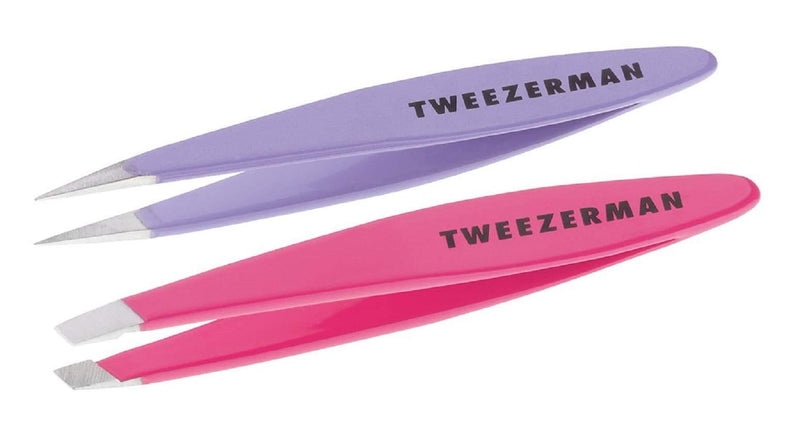 Tweezerman Mini Oval Slant and Point Combo