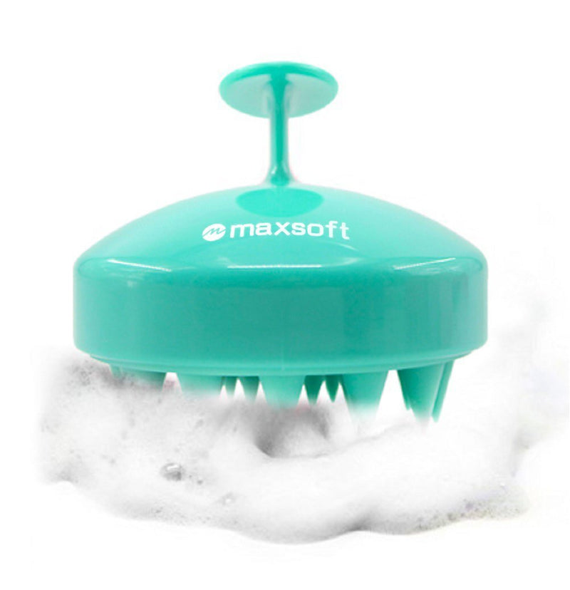 Hair Scalp Massager Shampoo Brush, MAXSOFT Scalp Care Brush Light Green