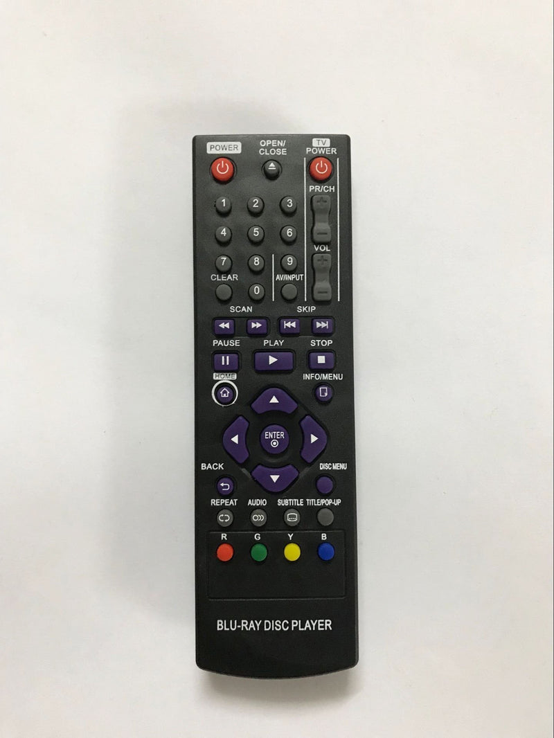 New Replacement Remote Control for BP135W BD270 BP320 BPM35 BP335W BD651N LG Blu-ray Disc Player