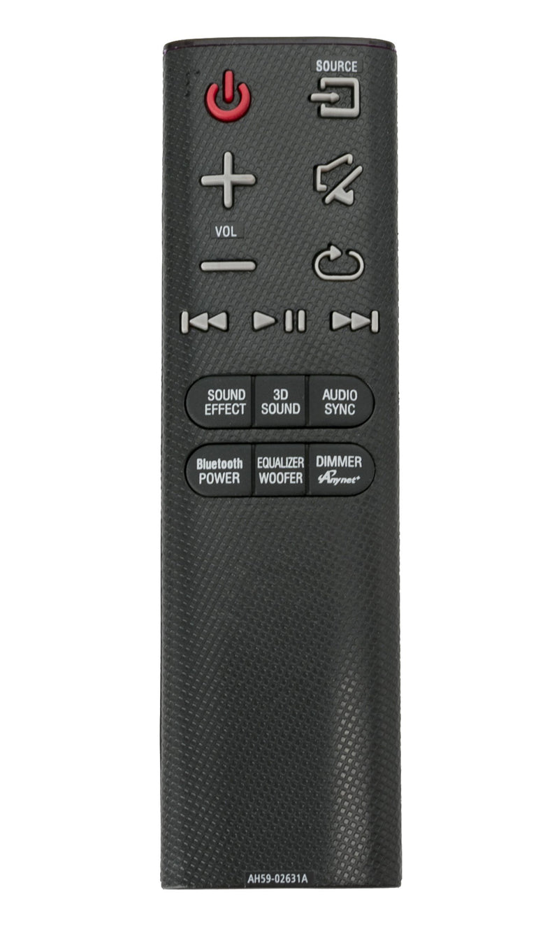 New AH59-02631A Replaced Remote fit for Samsung HW-H450 HW-HM45 HW-HM45C Wireless Audio soundbar