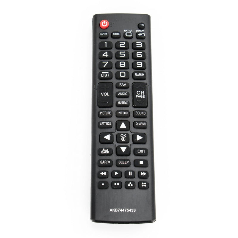 AKB74475433 Replace Remote Applicable for LG TV 43LF5400 32LF550B 42LF5500 49LF5400 49LF5500 55LF5500 32LF5600 42LF5600 55LF6000 60LF6000 43UF6700 55UF6700 60UF6700 43LF5100 32LX770M 55LX770M 43LX770M