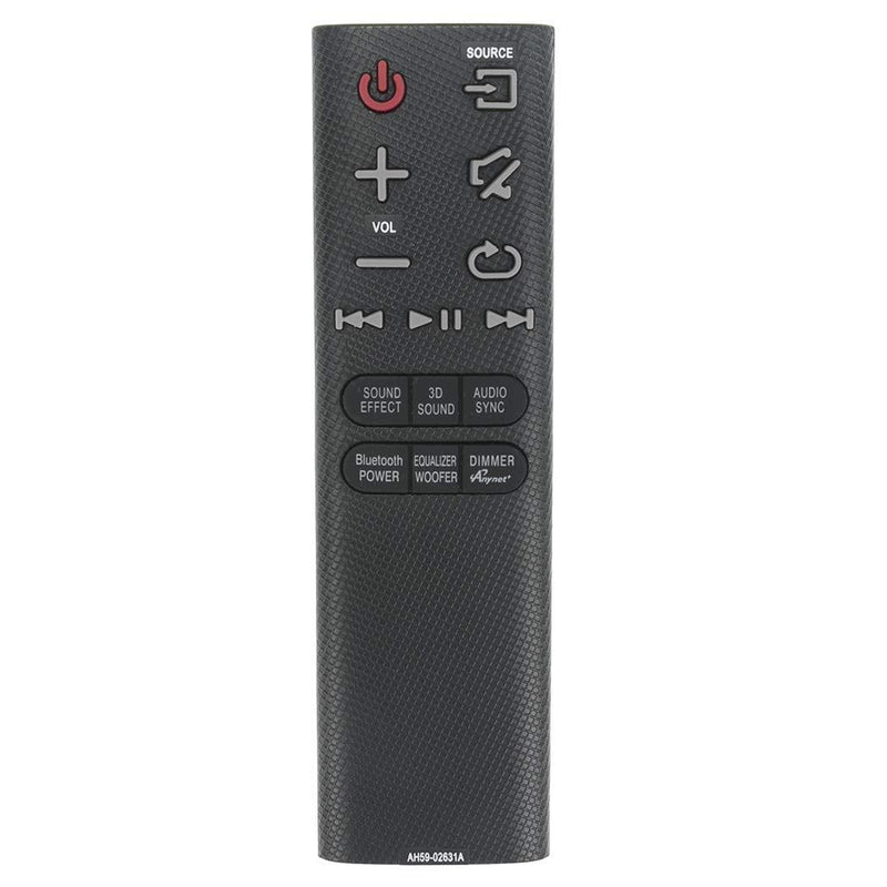AH59-02631A Replacement Soundbar Remote Control Fit for Samsung Sound Bar HW-H450 HW-HM45 HW-HM45C HWH450 HWHM45 HWHM45C HW-H450/ZA
