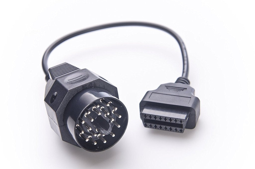 20PIN OBD1 to 16PIN OBD2 Connector Adapter Cable for BMW E31 E32 E34 E36