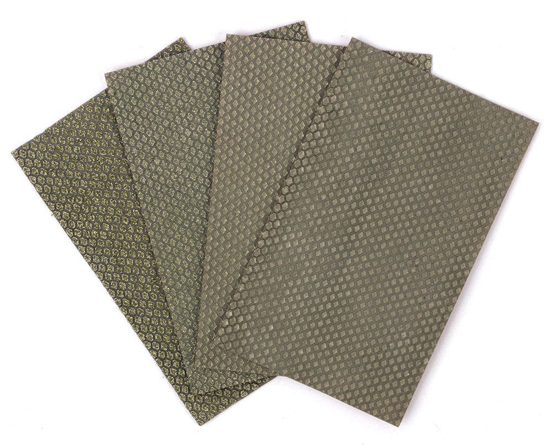 Z-Lion Diamond Abrasive Paper Sheets Diamond Sandpaper for Sanding Stone Glass Ceramic(4pcs/set) 37C-08