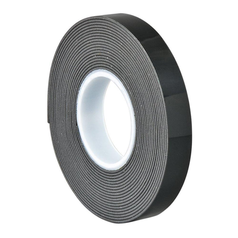 3M - 1/2-5-4929(PK 2) 4929 VHB Acrylic Adhesive Viscoelastic Tape - 0.5 in. x 15 ft. Permanent Bonding, Black, Double Sided Tape Roll. Adhesives and Sealants