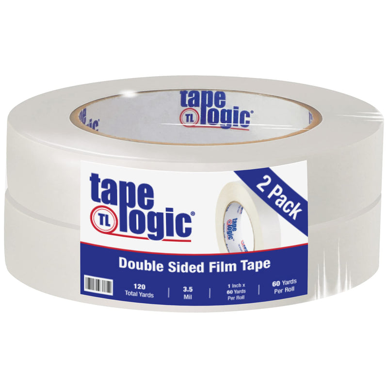 Tape Logic Double Sided Film Tape, 1" x 60 yd.