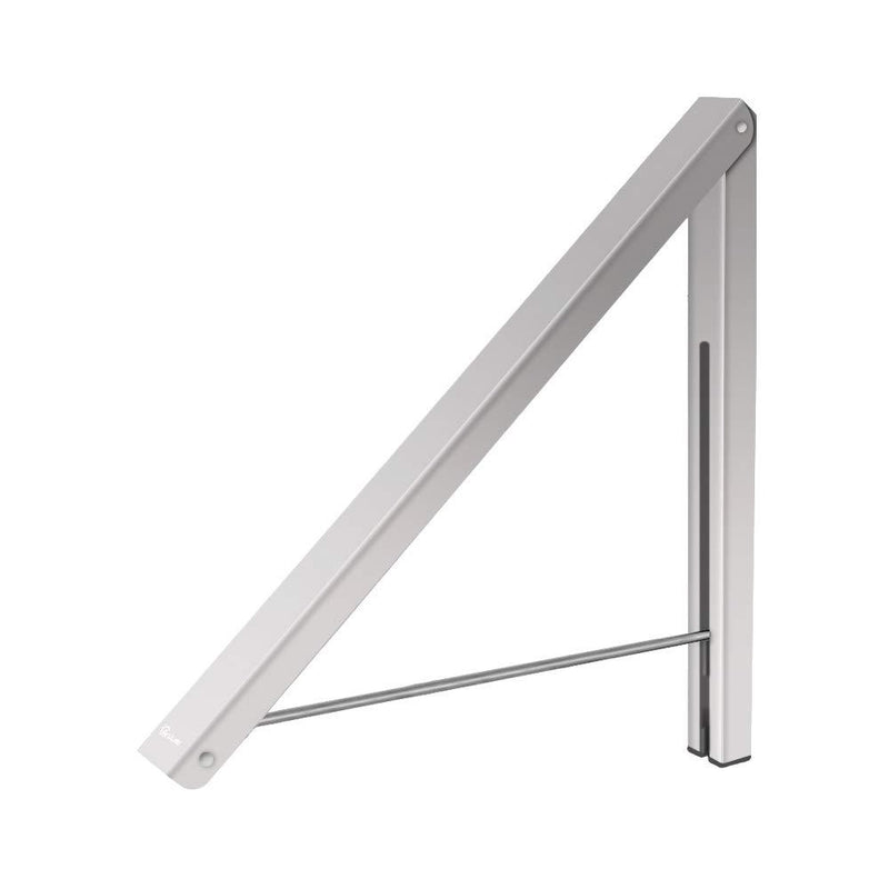 Anjuer Wall Mounted Drying Rack Clothes Hanger Folding Wall Coat Racks Aluminum Home Storage Organiser Space Savers Silver 1