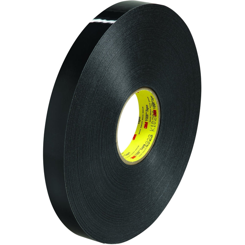 3M 4929 VHB Tape, 1/2" x 5 yd, Black