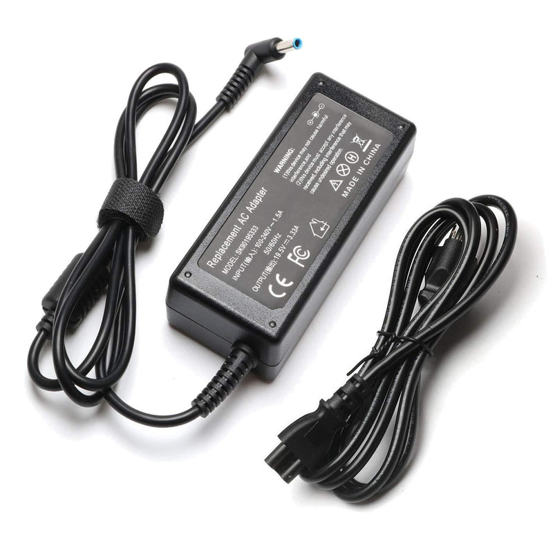 65W/45W Laptop Charger Power Cord for HP Chromebook 14 Series Pavilion 15 Series Notebook PC 14-ca021nr 15-f039wm 15-cs0064st 15-ay011nr 14-ca061dx 15-db0011dx 14-x010wm 15-bw073nr 15-dy1751ms