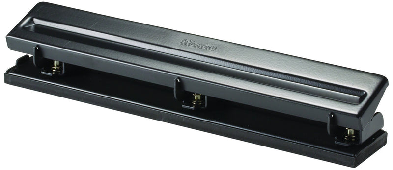 Officemate Standard 3 Hole Punch with 8 Sheet Capacity, Black (90099)