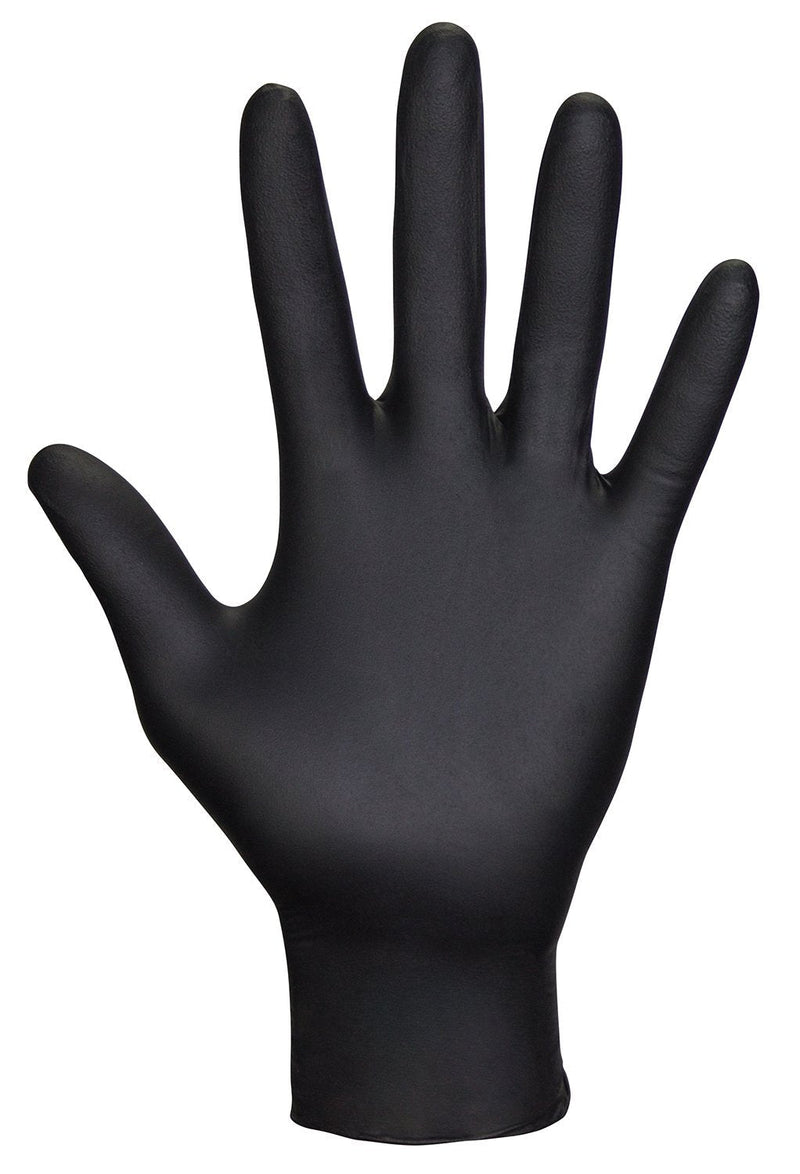SAS Safety 66519-01 Raven Powder-Free Exam Grade Nitrile - 6 mil 50 Gloves per box