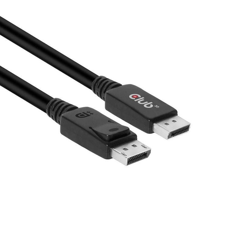 Club3D VESA Certified CAC-2068 DisplayPort to DisplayPort 1.4/Hbr3 Cable DP 1.4 8K 60Hz 2M/6.56ft, Black 2m/6.56ft VESA male-male