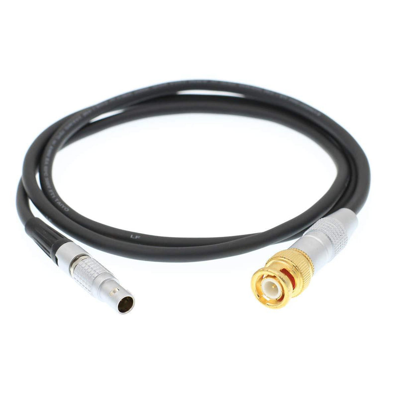 DRRI BNC to 5 pin Male ARRI Alexa TIME Code Cable for Sound Devices/Alexa Amira Straight 5pin Cable