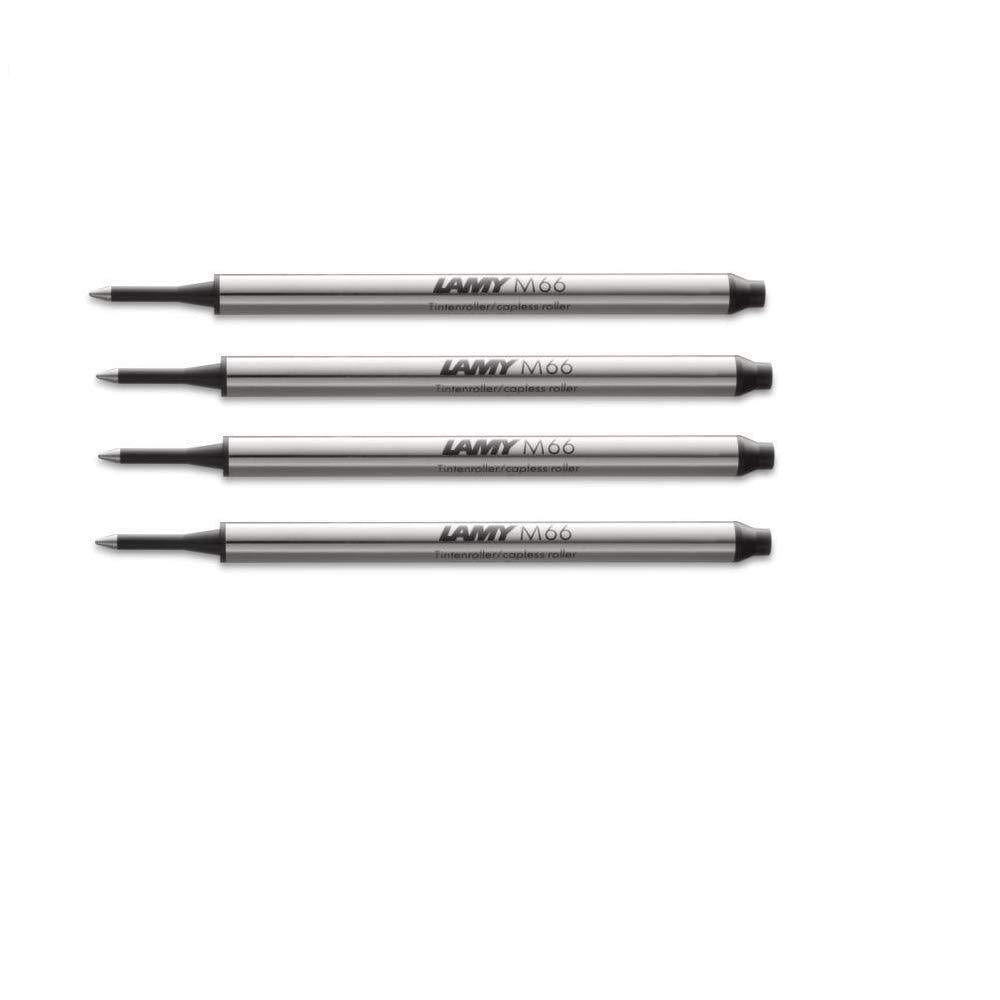 Lamy M66 Rollerball Refill Black X 4