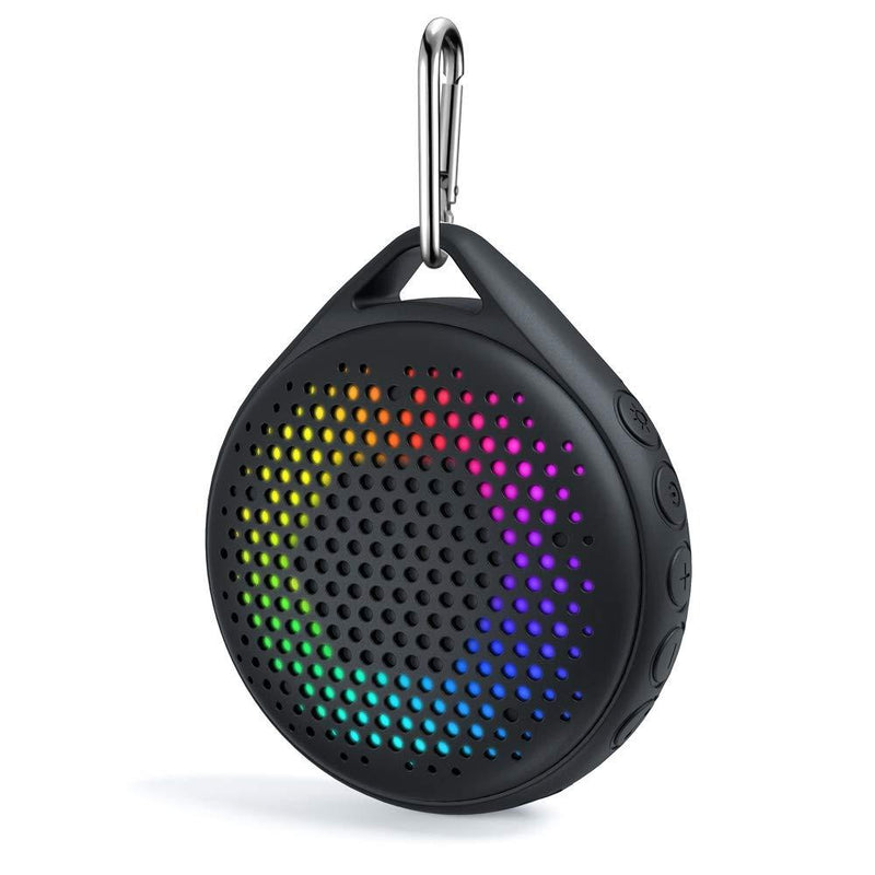 Shower Speaker - AVWOO IP67 Waterproof Bluetooth Speaker, Portable Bluetooth Speaker with Enhanced Bass and Built-in Mic, Mini Bluetooth Speaker with Compact Size for Home Outdoor Travel (A021-New) A021-New