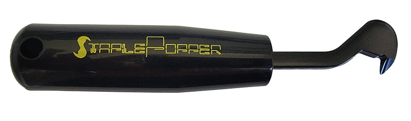 The StaplePopper Mini Carpet Staple Remover. Perfect for removing staples from stairs. Not for long staples used to bond hardwood to subfloor.
