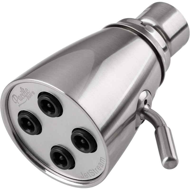 Pacific Bay JetStream Brass 4-Jet Shower Head (Brushed Satin Nickel) Brushed Satin Nickel
