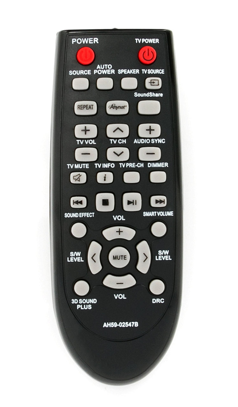 AH59-02547B Replace Remote fit for Samsung Sound Bar HW-F450/ZA HW-F450 PS-WF450 AH68-02644D-00 HWF450ZA HWF450 PSWF450 Home Theater Sub AH59-02612A AH59-02612B