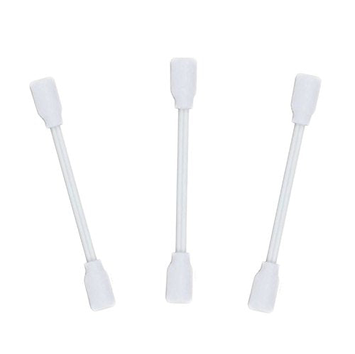 Cleanmo Double Head Foam Swabs for Cleaning Thermal Printhead,Ink by High Absorbency Spong Tip, Bag of 50 swabs…