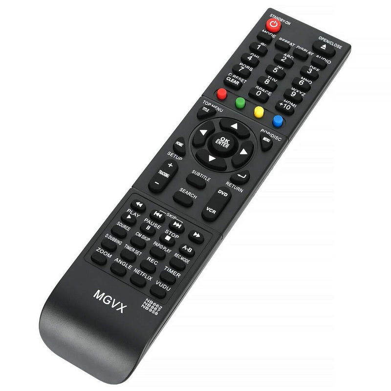 New NB662UD NB887UD NB958UD Replace Remote Control NB662 NB887 NB958 fit for Magnavox DVD VCR Player DV200MW8 DV200MW8A MBP5210 MBP5210/F7 MBP5210F MBP5210FF7 MBP5220F MBP5220F/F7 RZV427MG9 RZV427MG9A