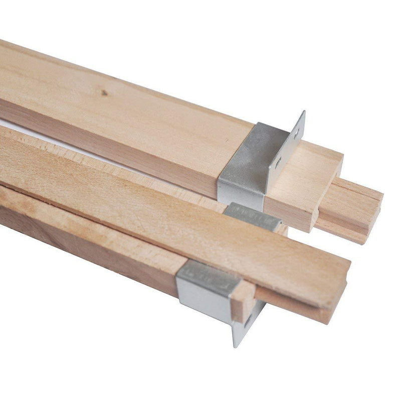Btibpse Wooden Drawer Slides 13-3/4 Inches Classic Wood Center Guide Track with Slide Glides (35cm (1pair)) 35cm (1pair)
