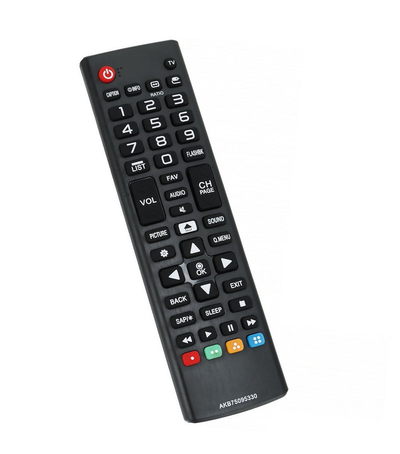 New AKB75095330 Replace IR Remote Control fit for LG LED LCD TV 24LH4830 43LJ500M 28LJ400B 28LJ400B-PU 28MT42DF 32LJ500B 32LJ500UB 32LJ500-UB 43LJ5000 43LJ500M