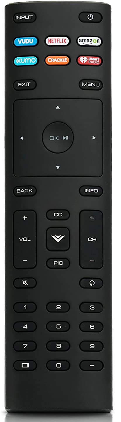 New XRT136 Remote Control Works for Vizio Smart TV D24f-F1 D43f-F1 D50f-F1 E43-E2 E60-E3 E75-E1 M65-E0 M75-E1 P55-E1 P65-E1 P75-E1 and More