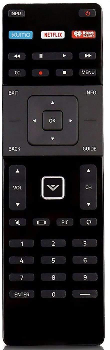 New XRT122 Remote for VIZIO Smart TV D32-D1 D32H-D1 D32X-D1 D39H-D0 D40-D1 D40U-D1 D55U-D1 D58U-D3 D60-D3 D65U-D2 E32-C1 E32H-C1 E40-C2 E40X-C2 E43-C2 E48-C2 E50-C1 D40F-E1 E55-C1 E65-C3 E65X-C2 E70-C