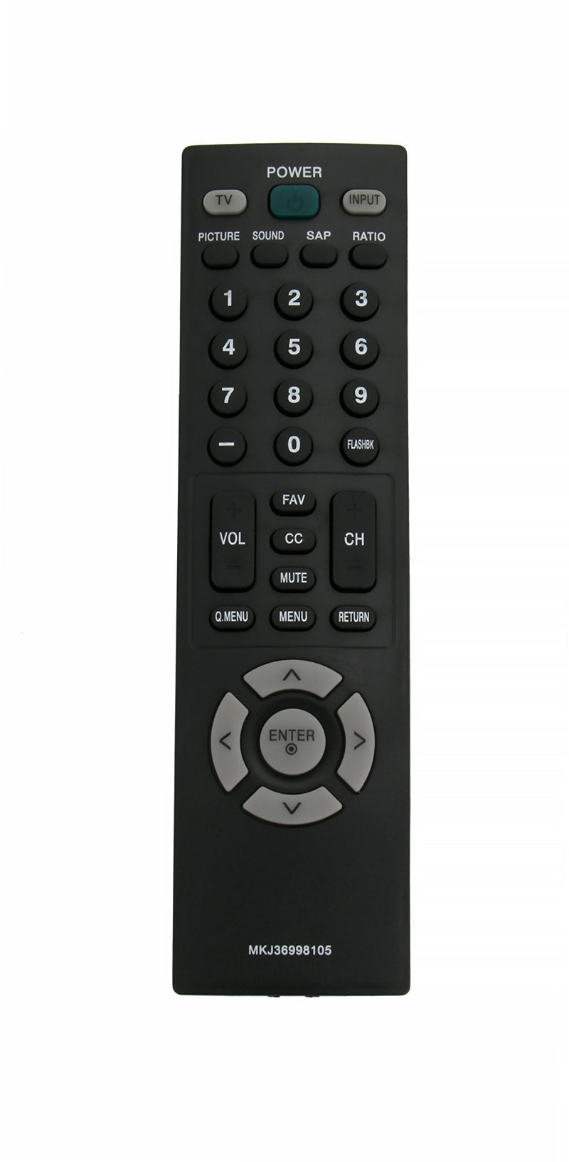 AIDITIYMI New MKJ36998105 Replace Remote fit for LG TV 19LF10 19LG30 22LF10 42LB50C 42LB5DC 42PG60C 42PG65C 52LB5DF 60PB4DA