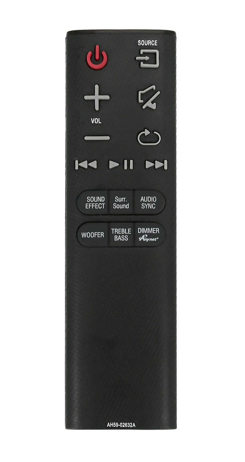 New AH59-02632A Replace Remote fit for Samsung HW-H751 HW-H750 HW-H750/ZA HW-H751/ZA HWH751 HWH750 HWH750/ZA HWH751/ZA Wireless Audio Soundbar