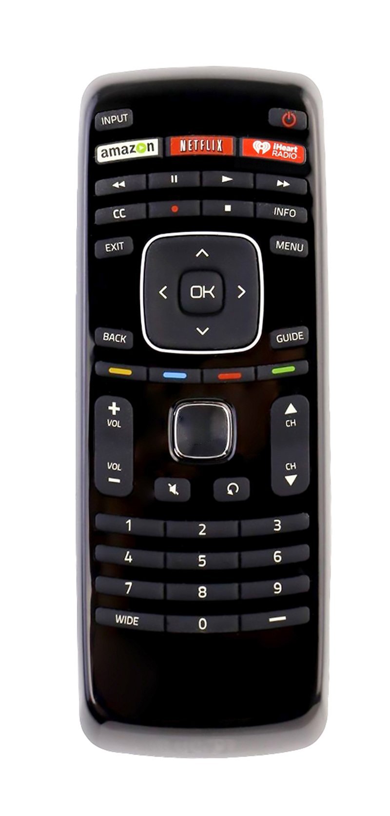 New XRT112 LED Smart Internet Apps TV Remote Control with iHeart Radio APP for Vizio TV E241i-A1 E241I-A1W E280I-A1 E291I-A1 E320I-A2 E390I-A1 E390I-B1 E401I-A2 E420i-A1 E420I-A0 E500I-B1E E502AR