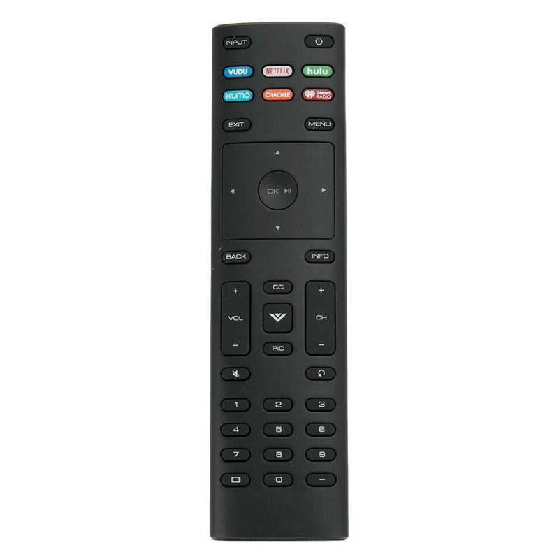 New Remote Control XRT136 with Hulu Netflix XUMO iheart VUDU App fit for Vizio TV D55-F2 D50f-F1 D24f-F1 D43f-F1 D32f-F1 P75-F1 d32h-f4
