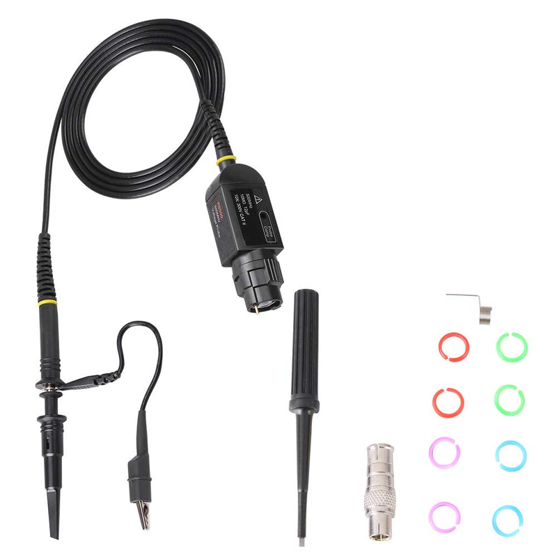 1pc P6500 Universal High Exactness 500MHz 10x Passive Oscilloscope Probe Kit Accessories PKCATI BNC Clip Probes Clip Cable