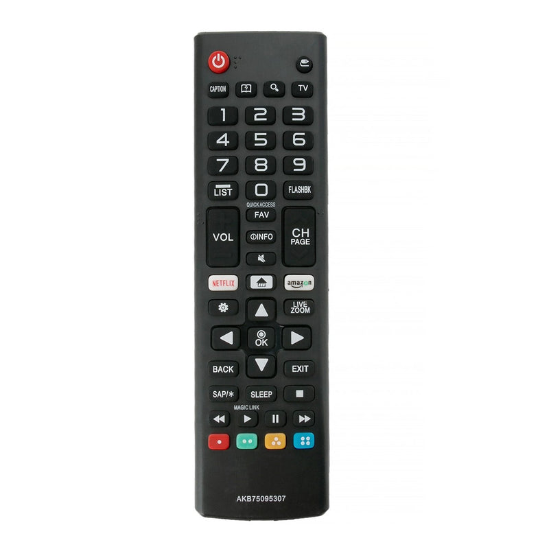 AKB75095307 Replace Remote fit for LG TV 43LJ550M 43LJ5500 43LJ5550 49LJ550M 49LJ5500 49LJ5550 55LJ550M 55LJ5500 55LJ5550 43LJ5500-UA 43LJ550M-UB 43LJ5550-UC 49UJ6350 55UJ6300 55UJ6050 55UJ6350