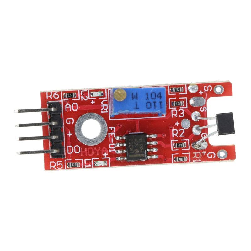 HUABAN 3 Pack KY-024 Linear Magnetic Hall Switches Speed Counting Sensor Module for Android DIY Starter Kit