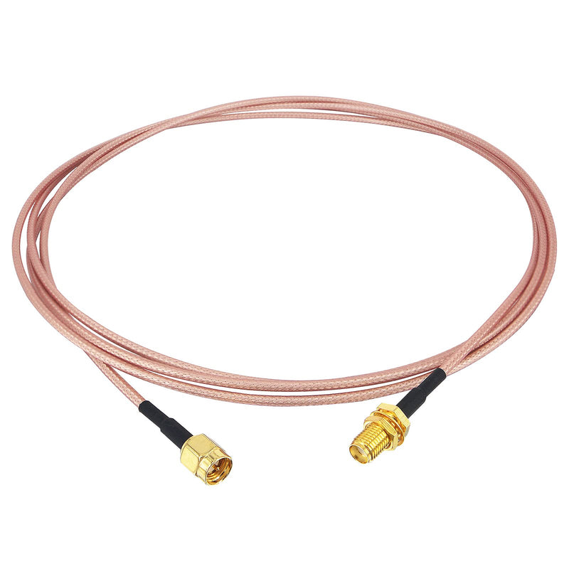 YOTENKO SMA Male to SMA Female RF Connector RG 316 WiFi Antenna Extension Cable 2M
