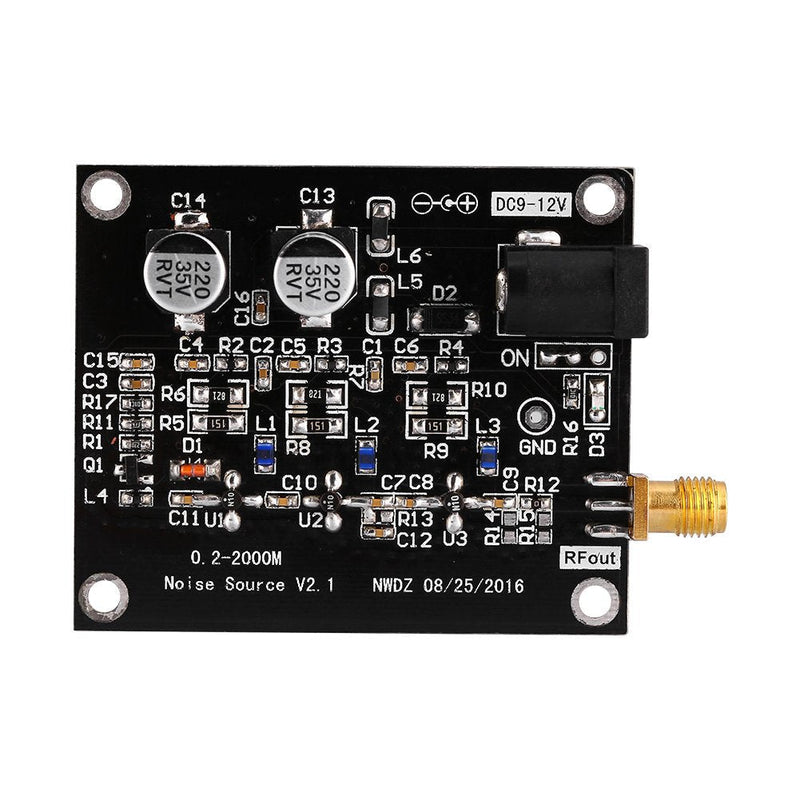 1.5GHz Noise Source Tracking/DC 12V Track Noise Source Board Module Noise Source Simple Spectrum External Tracking Source SMA Generator