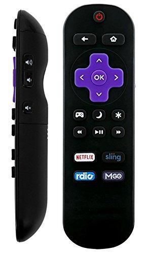 NS-RCRUS-16 Remote Fits for All Insignia Roku TV NS-55DR420NA16 NS-50DR710NA17 NS-48DR510NA17 NS-48DR420NA16 NS-43DR710NA17 NS-40DR420NA16 NS-39DR510NA17 NS-32DR310NA17 NS-24ER310NA17