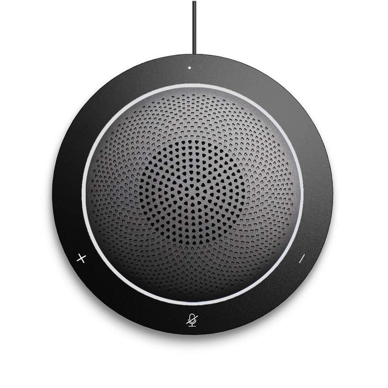 Kaysuda USB Speaker Phone 360° Omnidirectional Microphone Portable Conference Speakerphone Echo Cancellation for Skype Business of Microsoft Lync, VoIP Calls, Webinar, Phone, Call Center, Recording