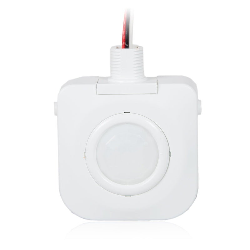 Maxxima High Bay Fixture Mount 360 Degree PIR Occupancy Sensor, Hard-Wired Motion Sensor