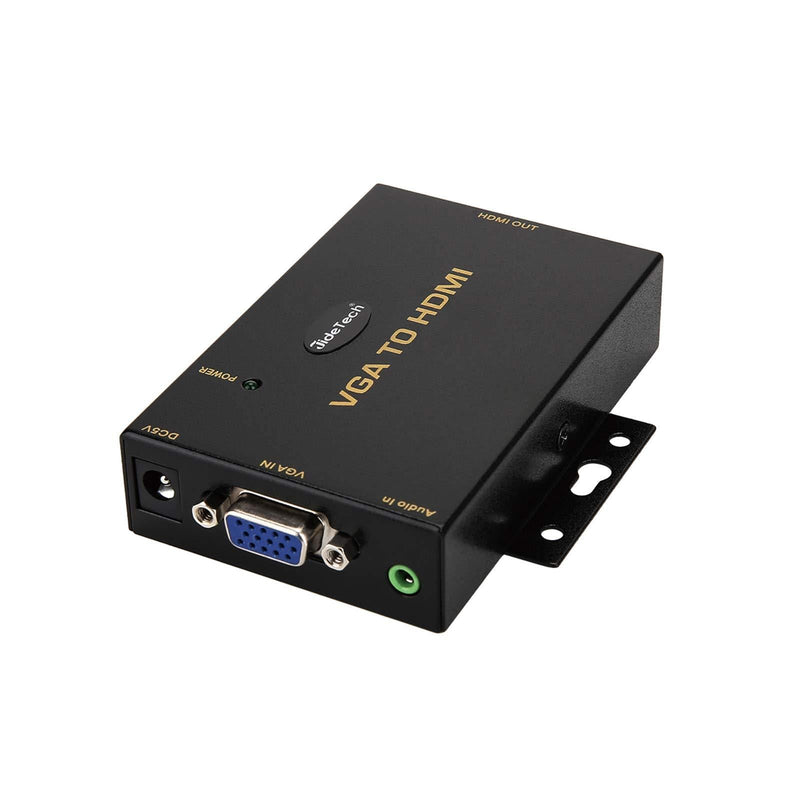 1080P VGA to HDMI Converter with 3.5mm Audio Port for PC Laptop Display Computer Mac Projector