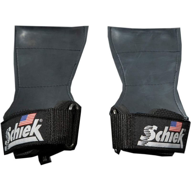 Schiek Sports Model 1900 Ultimate Grip Weight Lifting Straps - Large - Black