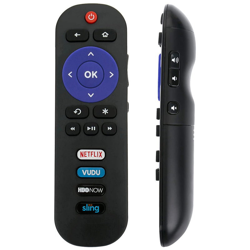 RC280 Replacement Remote Control Applicable for TCL Roku TV with HBONOW Vudu Netflix Sling Shortcut Buttons 32S3850A 32S3850B 32S3850P 48FS3750 55FS3750 40FS3800 50FS3800 40FS4610R 48FS4610R 50FS3750