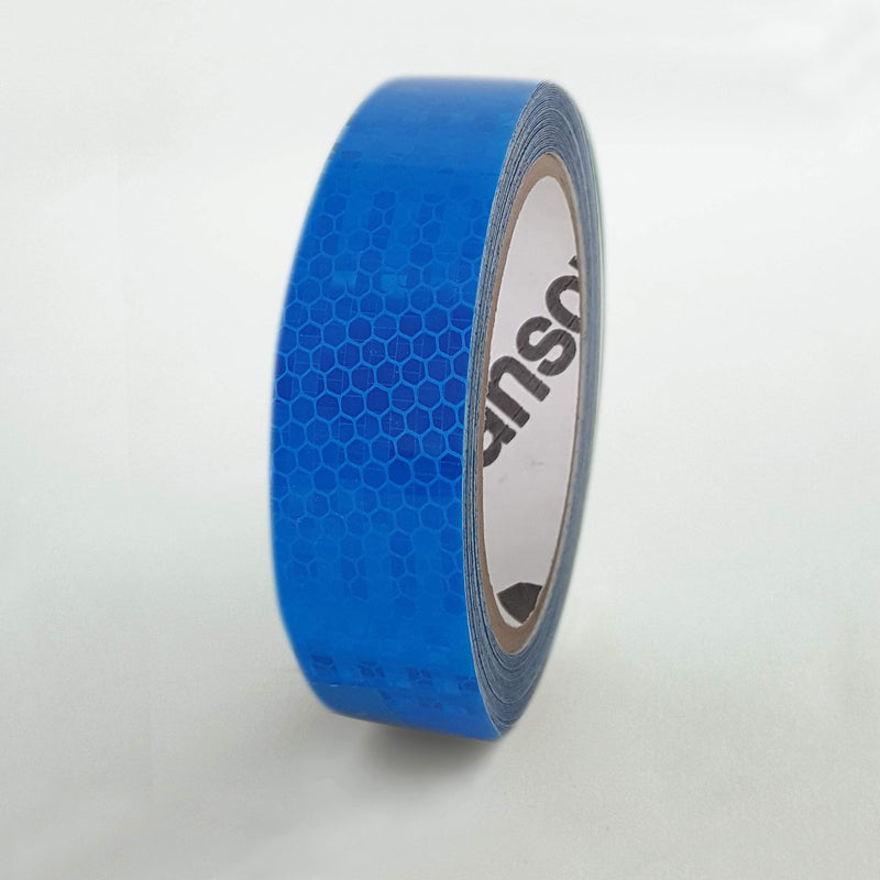 High Intensity Retro Reflective Tape (HXREF) [1 Roll] 1" (25mm) x 10 yds Blue 1"(25mm) [1 roll]
