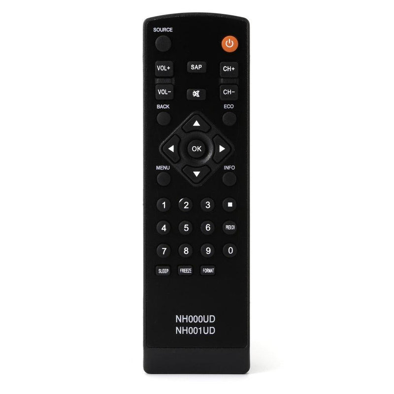 New Replaced Remote Control NH000UD NH001UD fit for Emerson Sylvania CLC320EM2F, CLC401EM2F, LC190EM1, LC190EM2, LC220EM1, LC220EM2, LC260EM1, LC260EM2 LC260EM2A, Â LC320EM2, RLC320EM, LC320EM1
