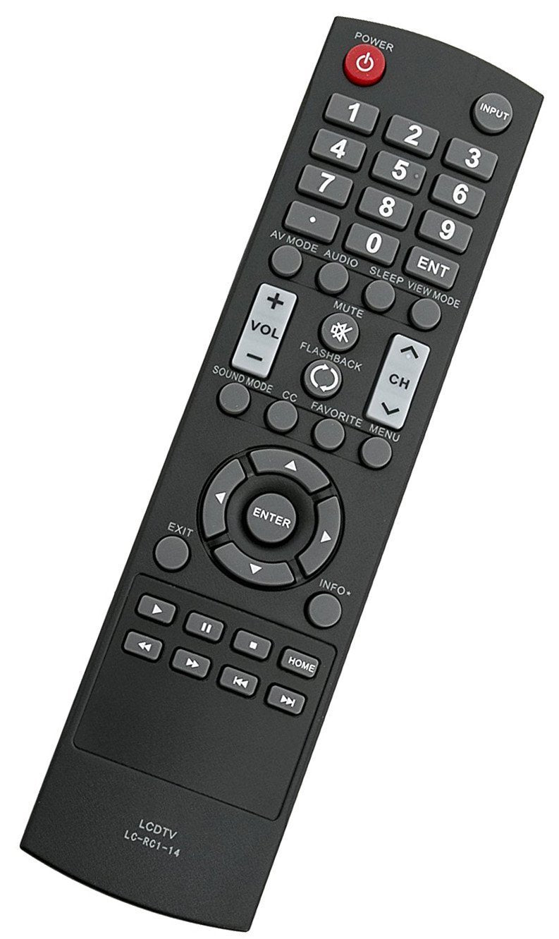 New Replaced Sharp LC-RC1-14 LCRC114 TV Remote Control