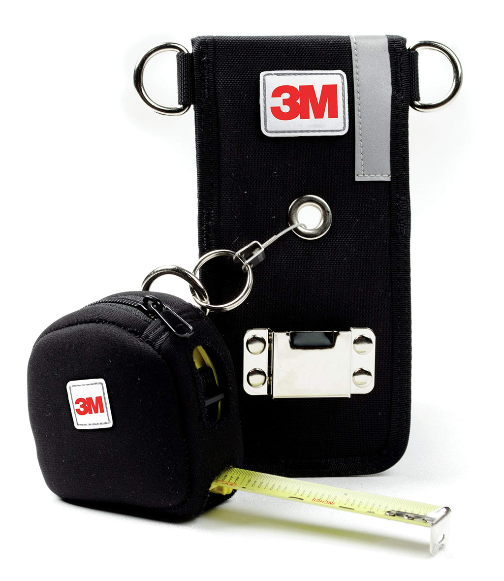 3M DBI-Sala Holster with Retractor & Large Tape Measure Sleeve Combo 1500166, 1 Ea